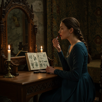 The Crimson Chemist: Unveiling the 10th-Century Arabic Origins of Lipstick